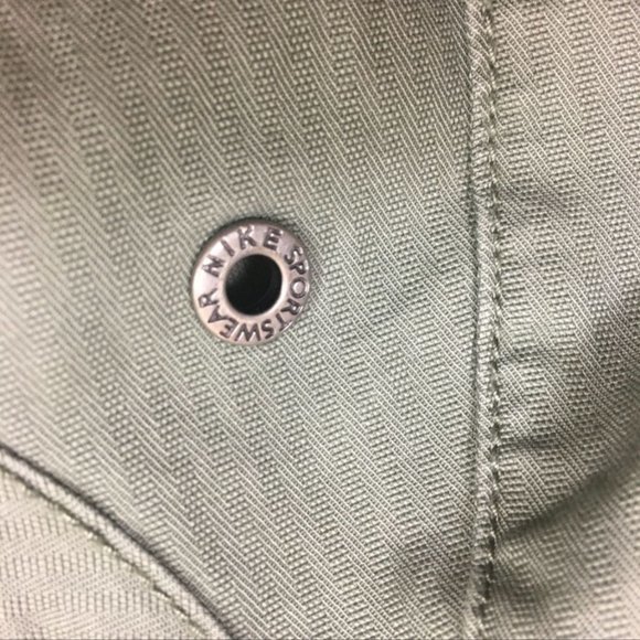 NIKE Sportswear Green Canvas Utility Blazer Jacket - Picture 10 of 11